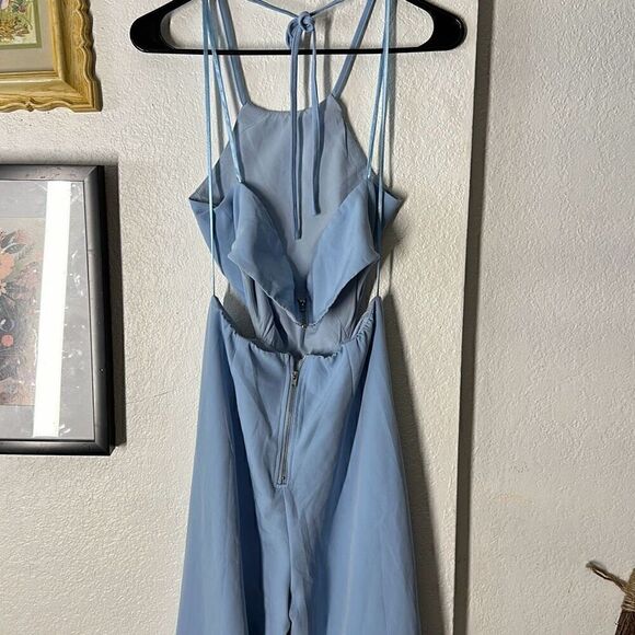 Do + Be Size small Light Blue jumpsuit - Picture 5 of 6